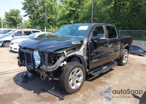 2019 Ram 1500 Big Horn/Lone Star из США, поврежденный, VIN 1C6SRFFT2KN654868